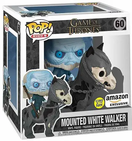 Figurine pop Marcheur Blanc sur cheval - Glow In The Dark - Game of Thrones - 1