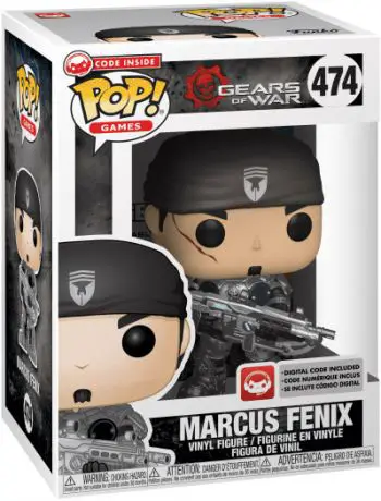 Figurine pop Marcus Fenix - Gears of War - 1