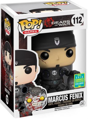 Figurine pop Marcus Fenix avec Lancer Or - Gears of War - 1