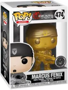 Figurine Marcus Fenix – Or – Gears of War- #474
