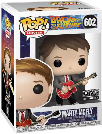 Figurine pop Marty McFly avec Guitare - Retour vers le Futur - 1