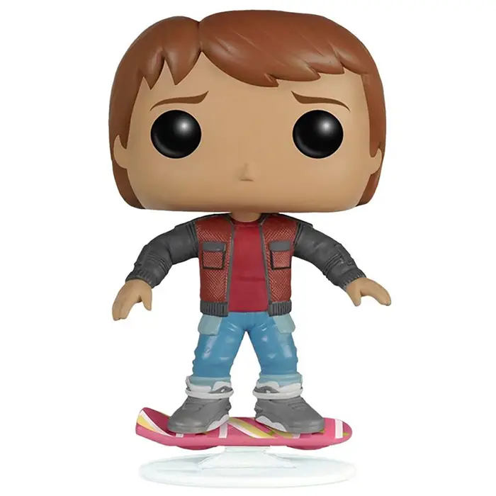 Figurine pop Marty McFly avec hoverboard - Retour Vers Le Futur - 1