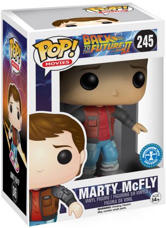 Figurine pop Marty McFly avec Skateboard - Retour vers le Futur - 1