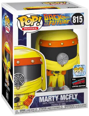 Figurine pop Marty McFly en tenue de décontamination - Retour vers le Futur - 1