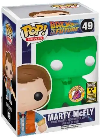 Figurine pop Marty McFly Plutonium - Glow in the Dark - Retour vers le Futur - 1