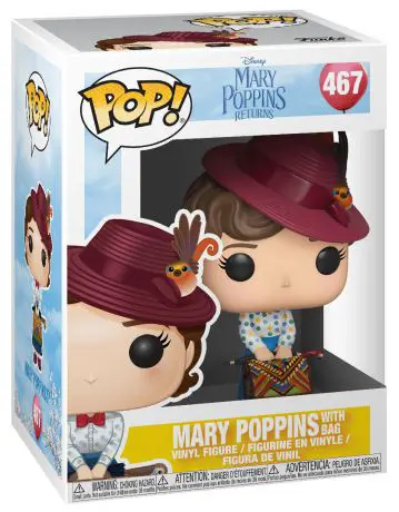 Figurine pop Mary Poppins avec son sac - Le retour de Mary Poppins - 1