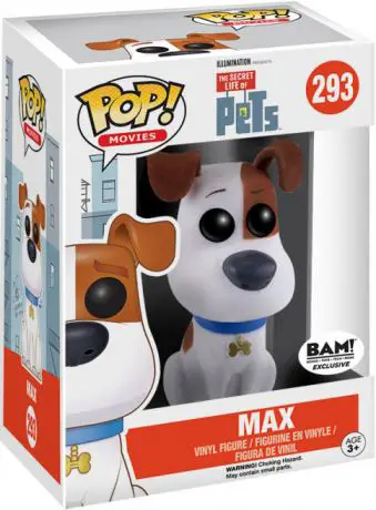 Figurine pop Max - Floqué - Comme des bêtes - 1