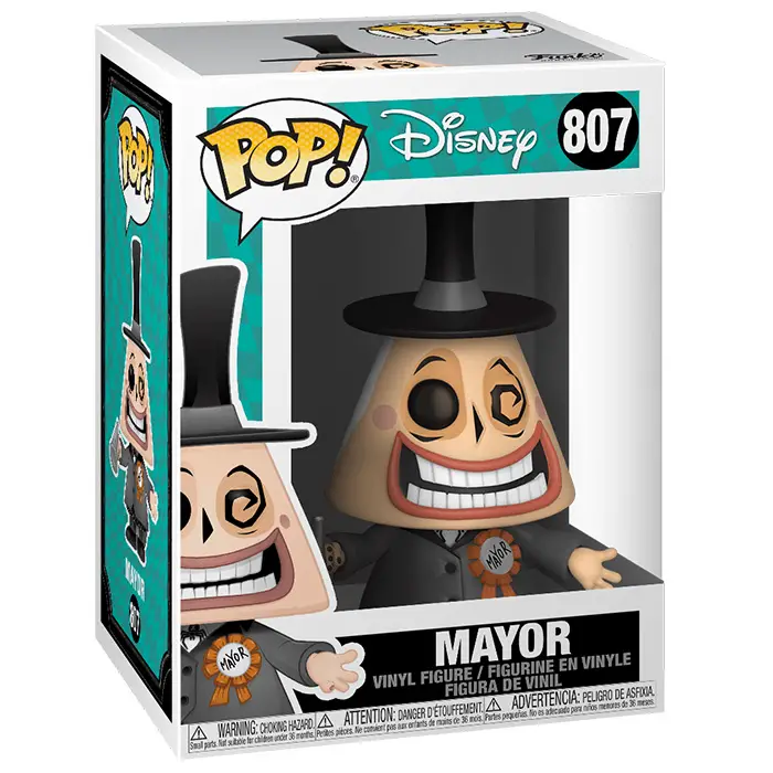Figurine pop Mayor with megaphone - LEtrange Noël de Monsieur Jack - 2