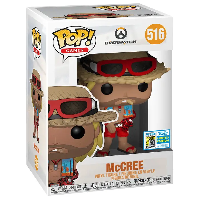 Figurine pop McCree Summer - Overwatch - 2