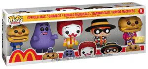 Figurine McDonalds – Pack 5 – McDonald’s