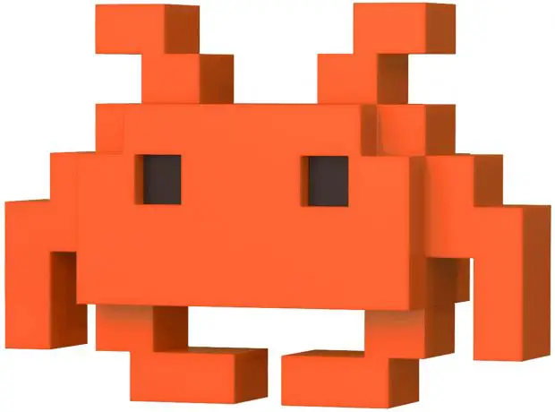 Figurine pop Medium Invader Orange - 8-bit - Space Invaders - 2