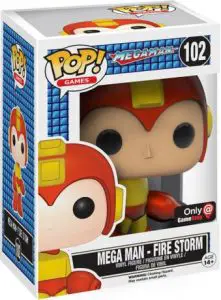 Figurine Mega man – Fire Storm – Mega Man- #102