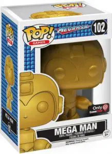 Figurine Mega man – Or – Mega Man- #102