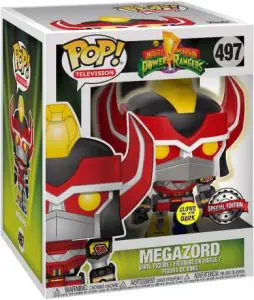 Figurine Megazord – Brillant dans le noir & 15 cm – Power Rangers- #497