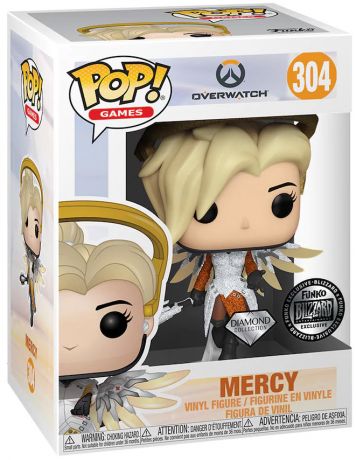 Figurine pop Mercy - Diamant - Overwatch - 1