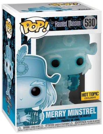 Figurine pop Merry Minstrel - Homme à la harpe - Haunted Mansion - 1