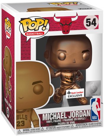 Figurine pop Michael Jordan - Bronze - NBA - 1