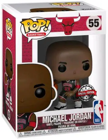 Figurine pop Michael Jordan - Maillot noir - NBA - 1