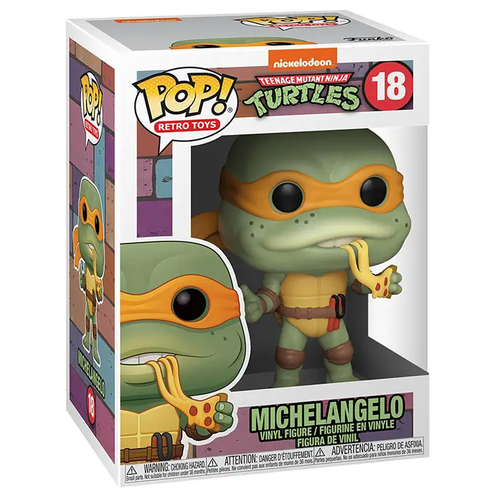 Figurine pop Michelangelo - Teenage Mutant Ninja Turtles - 2