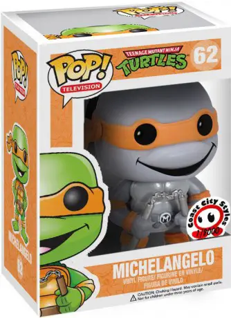 Figurine pop Michelangelo - Tortues Ninja - 1