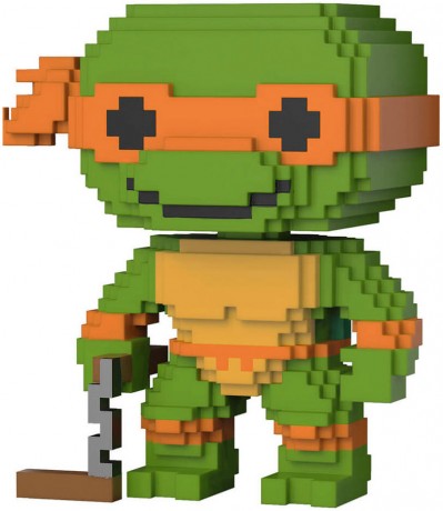 Figurine pop Michelangelo - 8-bit - Tortues Ninja - 2