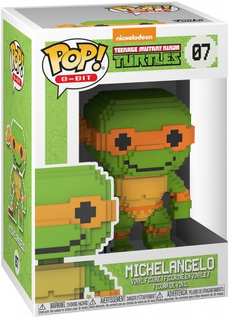 Figurine pop Michelangelo - 8-bit - Tortues Ninja - 1