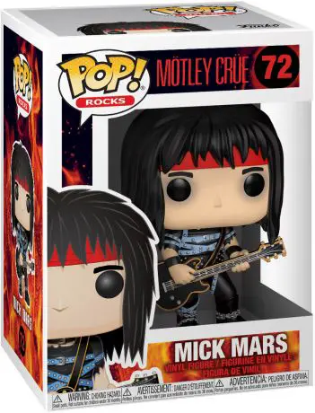Figurine pop Mick Mars - Motley Crue - 1