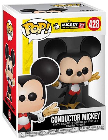 Figurine pop Mickey Chef d'Orchestre - Mickey Mouse - 90 Ans - 1