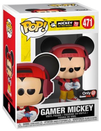 Figurine pop Mickey Joueur - Mickey Mouse - 90 Ans - 1