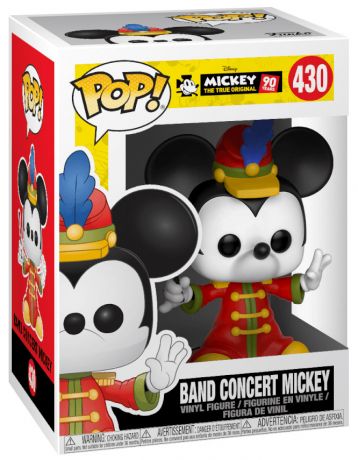 Figurine pop Mickey - La Fanfare - Mickey Mouse - 90 Ans - 1