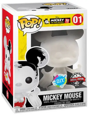 Figurine pop Mickey Mouse - A Faire Soi-Même - Mickey Mouse - 90 Ans - 1