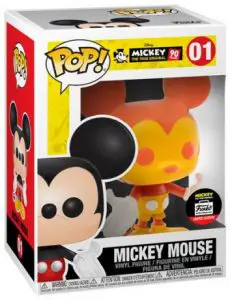 Figurine Mickey Mouse – Orange et Jaune – Mickey Mouse – 90 Ans- #1