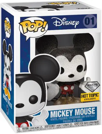 Figurine pop Mickey Mouse - Pailleté - Mickey Mouse - 1