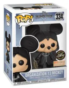 Figurine Mickey – Organisation 13 – Brillant dans le noir – Kingdom Hearts- #334