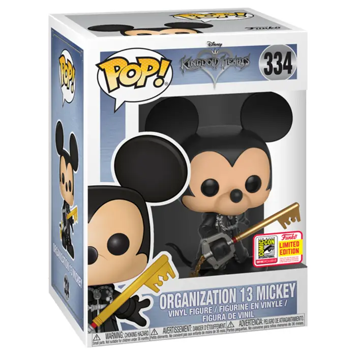 Figurine pop Mickey organization 13 exclusif - Kingdom Hearts - 2