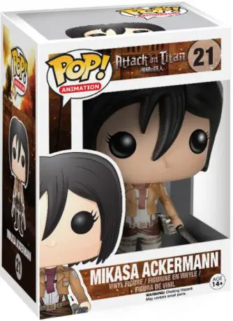 Figurine pop Mikasa Ackerman - L'Attaque des Titans - 1
