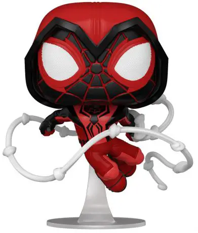 Figurine pop Miles Morales Capuche écarlate - Marvel's Spider-Man: Miles Morales - 2