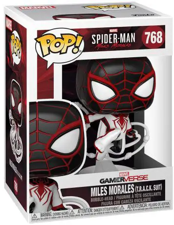 Figurine pop Miles Morales tenue T.R.A.C.K - Marvel's Spider-Man: Miles Morales - 1