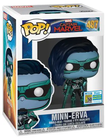 Figurine pop Minn-Erva - Captain Marvel - 1