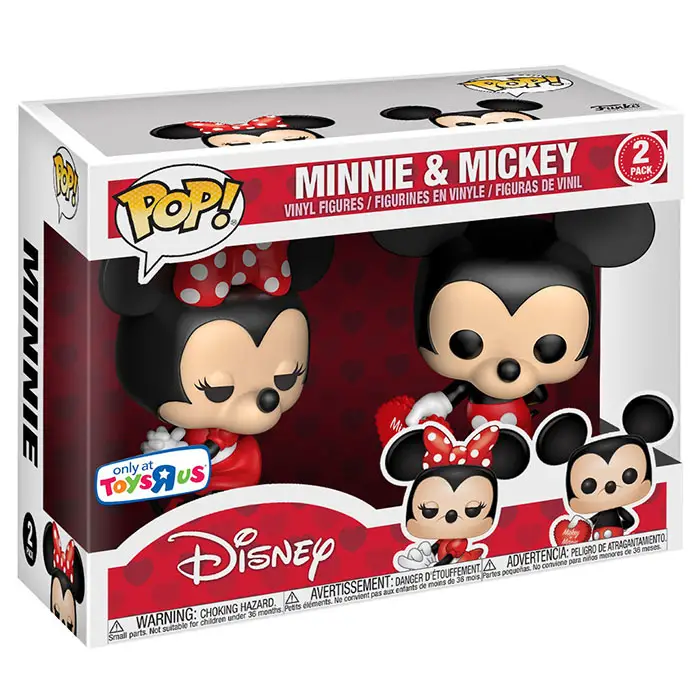 Figurine pop Minnie et Mickey - Disney - 2