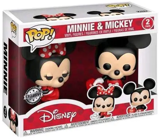 Figurine pop Minnie & Mickey - Pack 2 - Mickey Mouse - 1