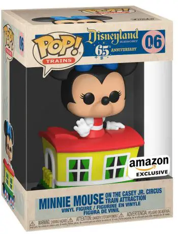 Figurine pop Minnie mouse en voiture - 65 ème anniversaire Disneyland - 1