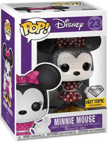 Figurine pop Minnie Mouse - Pailleté - Mickey Mouse - 1