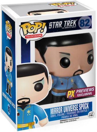 Figurine pop Mirror Universe Spock - Star Trek - 1