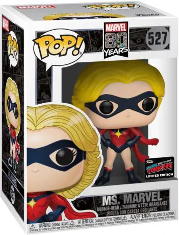 Figurine pop Miss Marvel - Marvel 80 ans - 1