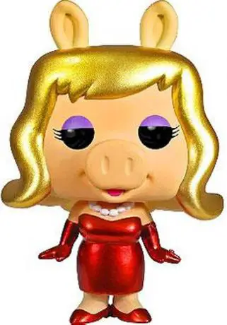Figurine pop Miss Piggy - Métallique - Les Muppets - 2
