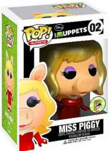Figurine Miss Piggy – Métallique – Les Muppets- #2