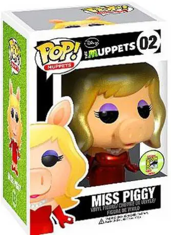 Figurine pop Miss Piggy - Métallique - Les Muppets - 1