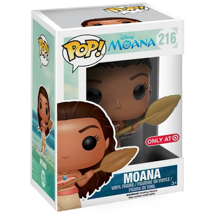 Figurine pop Moana with oar - Moana - Vaiana - 2