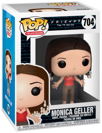 Figurine pop Monica Geller avec tresses - Friends - 1